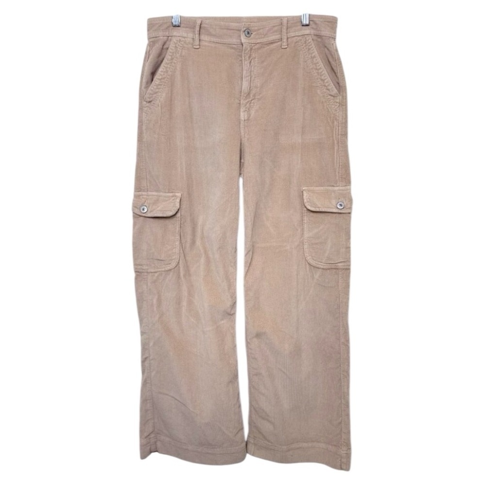American Eagle Super High Rise Baggy Wide Leg Corduroy Pants | 10 - Picture 3 of 7